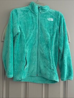 The North Face Girls' Fuzzy Full‑Zip Jacket